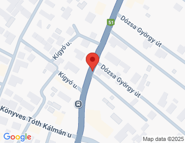 2340 Kiskunlacháza Dózsa György u. 95.