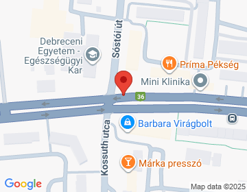 4400 Nyíregyháza, Sóstói út 1.