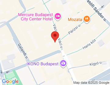 1052 Budapest V. kerület kerület Váci u. 25.