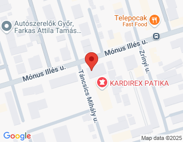 9025 Győr Táncsics Mihály u. 43.