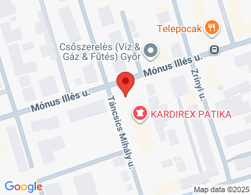 9025 Győr Táncsics Mihály u. 43.