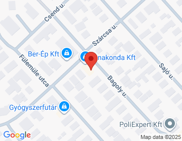 6000 Kecskemét, Bagoly u. 1/a.