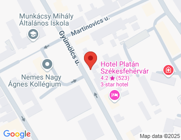 8000 Székesfehérvár, Gyümölcs u. 20.