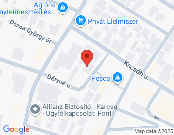 5300 Karcag Déryné u. 4.