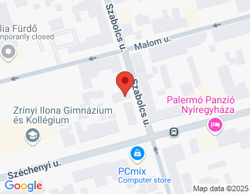 4400 Nyíregyháza Szabolcs utca 4
