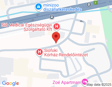 8600 Siófok Semmelweis u. 1. Régi SZTK fsz. 1.