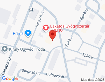 1184 Budapest XVIII. kerület kerület Dolgozó út 12.