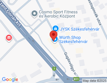 8000 Székesfehérvár Gugásvölgyi utca 2.