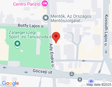 8900 Zalaegerszeg Ady Endre u. 58.