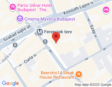 1053 Budapest V. kerület kerület Ferenciek tere 7-8.