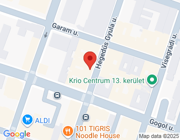 1133 Budapest XIII. kerület kerület Hegedűs Gyula utca 64-66.