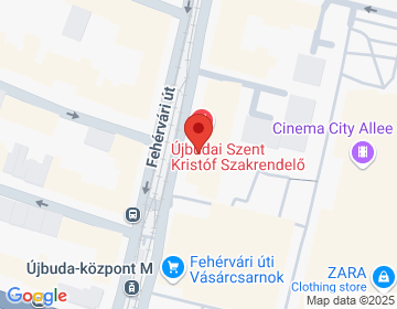 1117 Budapest XI. kerület kerület Fehérvári 12.