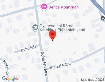8315 Gyenesdiás Dobó István utca 14.