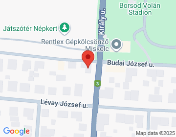 3530 Miskolc Budai József u. 30.