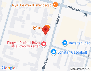 4400 Nyíregyháza Búza tér 13.