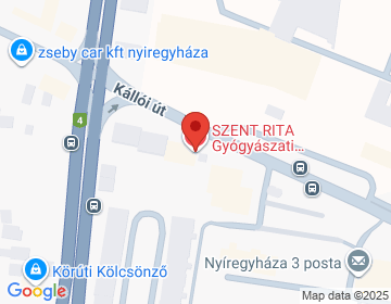 4400 Nyíregyháza Szent István u. 59.