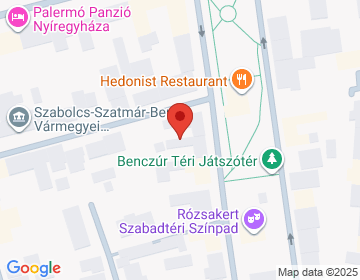 4400 Nyíregyháza Benczúr tér 3