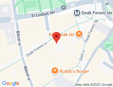 1052 Budapest V. kerület kerület Deák Ferenc u. 19.