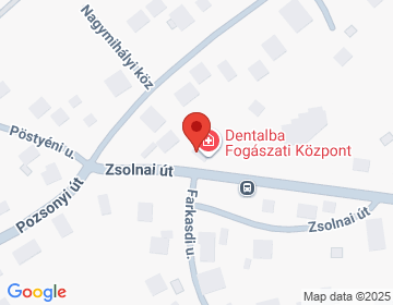 8000 Székesfehérvár Zsolnai út 6.