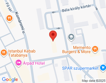 2800 Tatabánya Béla király körtér 57.