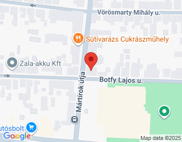 8900 Zalaegerszeg Mártírok u. 76.