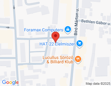 8900 Zalaegerszeg Bíró Márton u. 17.
