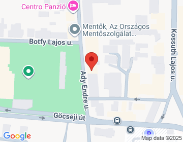 8900 Zalaegerszeg Ady út 58.