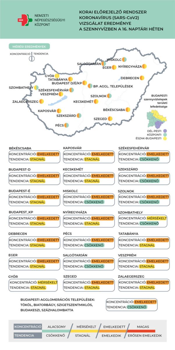 Koronavírus örökítőanyag, 2023.04.26.