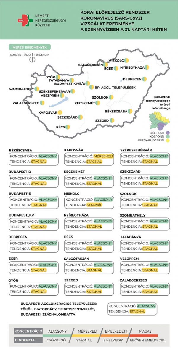 Koronavírus örökítőanyag, 2021.08.10.