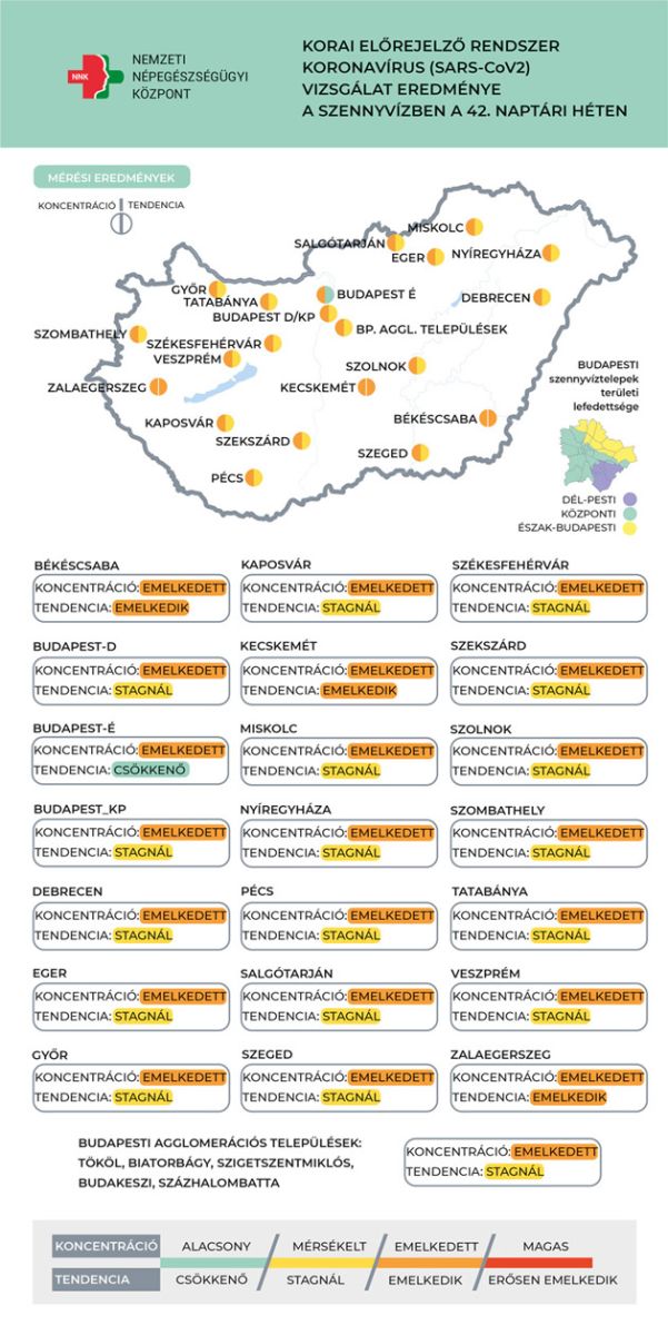 Koronavírus örökítőanyag, 2022.10.26.