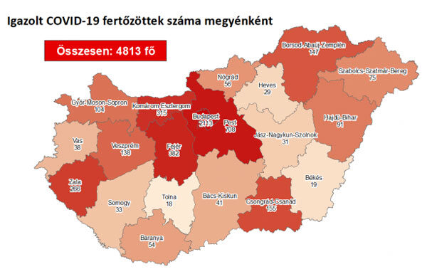 fertőzöttek száma 08.13.