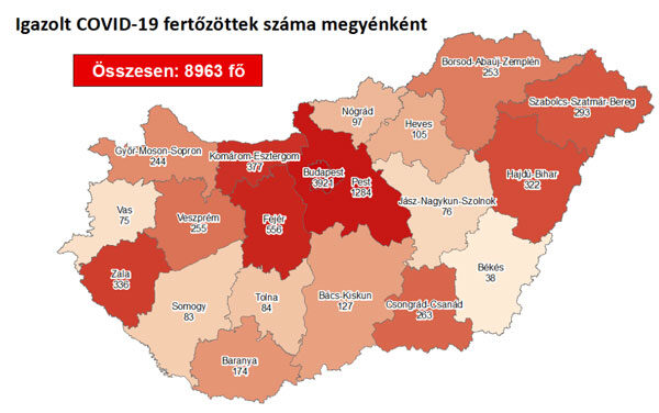 fertőzöttek száma 09.07.