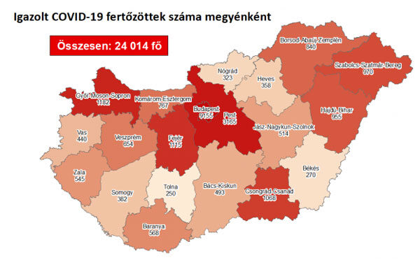 fertőzöttek száma 09.27.