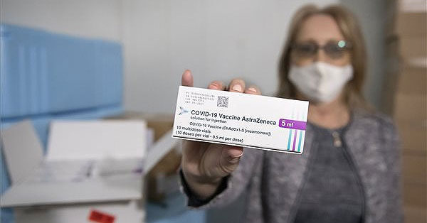 AstraZeneca vakcina Nyíregyházán, 2021. március 2-án