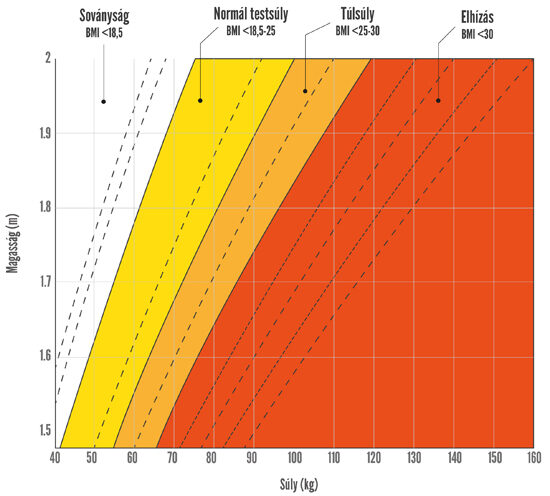 BMI grafikon