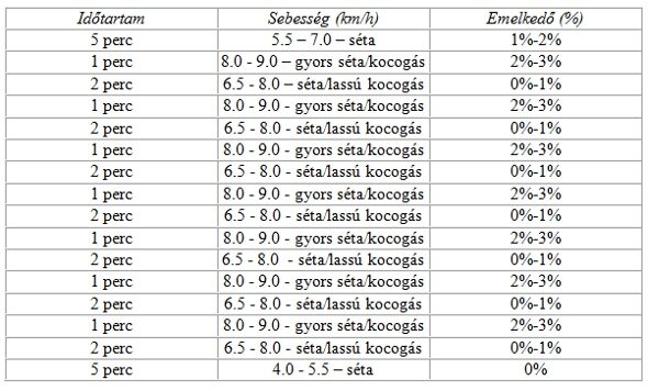 Hatékony zsírégető edzésterv: kardio edzés + erősítő edzés