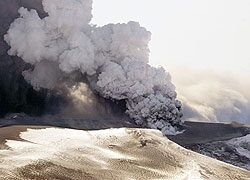 izlandi vulkán kitörés