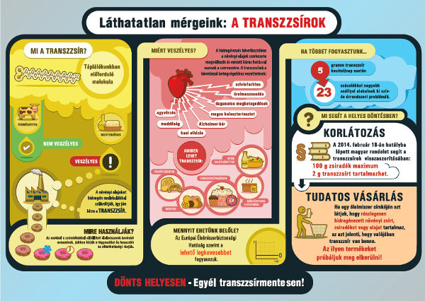 Transz zsírsavak fajtái