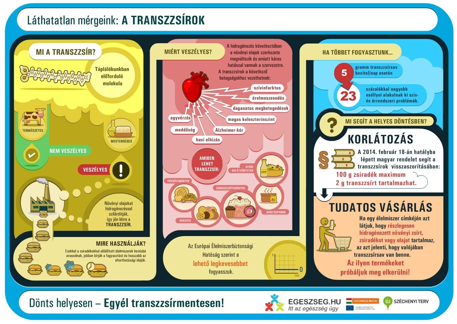 transzzsír infografika